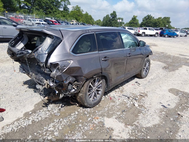 Auction sale of the 2019 Toyota Highlander Xle, vin: 5TDJZRFH3KS582297, lot number: 44945176