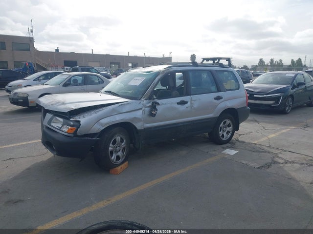 2005 Subaru Forester 2.5x მანქანა იყიდება აუქციონზე, vin: JF1SG63655H749236, აუქციონის ნომერი: 44945214