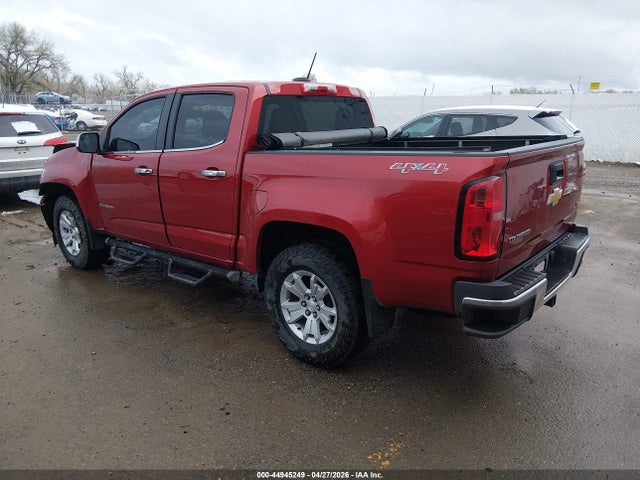 2015 Chevrolet Colorado Lt მანქანა იყიდება აუქციონზე, vin: 1GCGTBE34F1267021, აუქციონის ნომერი: 44945249