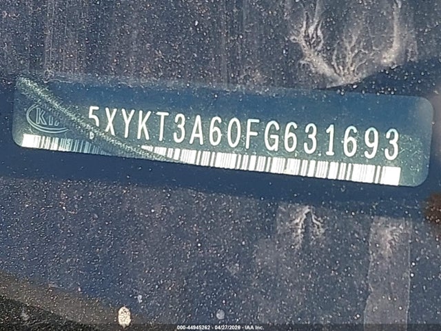KIA SORENTO LX 2015 5XYKT3A60FG631693 Image 9