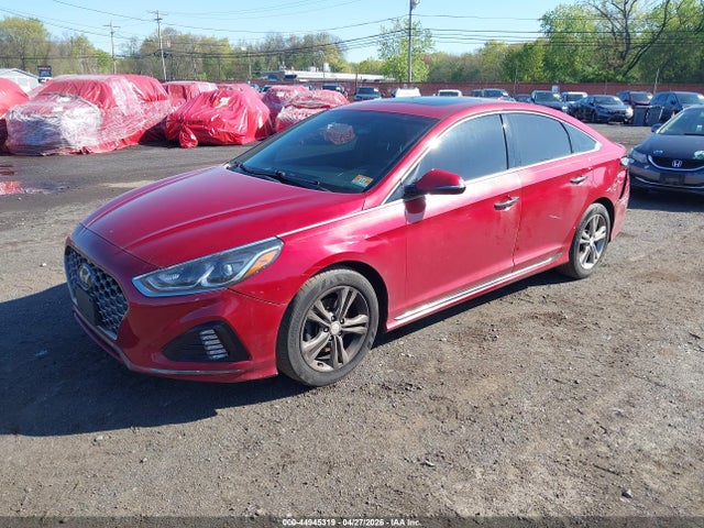 44945319 :رقم المزاد ، 5NPE34AF6JH606642 vin ، 2018 Hyundai Sonata Sport مزاد بيع