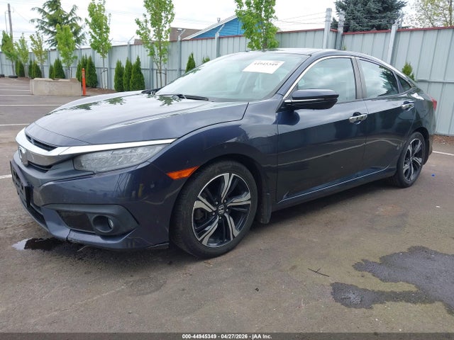 2016 Honda Civic Touring მანქანა იყიდება აუქციონზე, vin: 19XFC1F99GE223328, აუქციონის ნომერი: 44945349