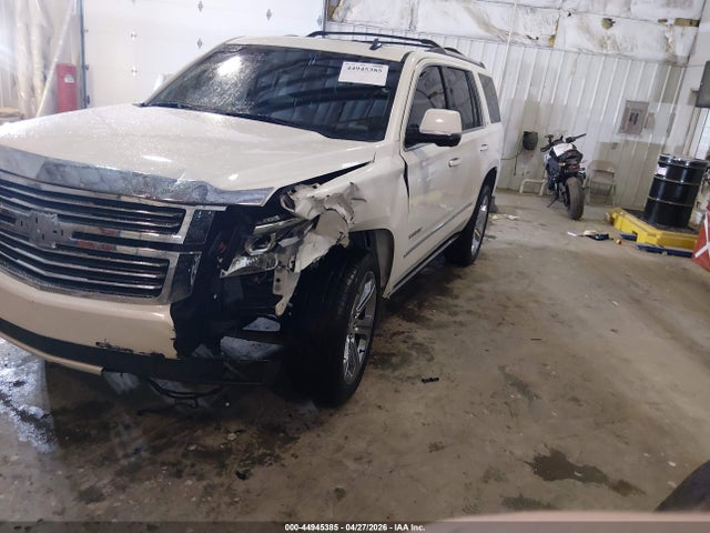 44945385 :رقم المزاد ، 1GNSKCKC0FR104401 vin ، 2015 Chevrolet Tahoe Ltz مزاد بيع
