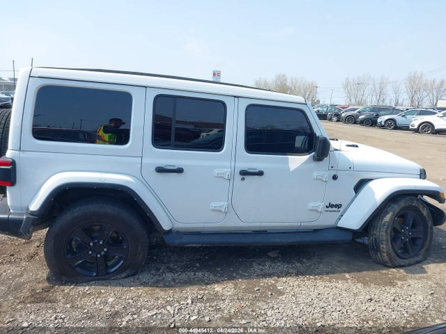 44945412 :رقم المزاد ، 1C4HJXEN8MW807883 vin ، 2021 Jeep Wrangler Unlimited Sahara Altitude 4x4 مزاد بيع