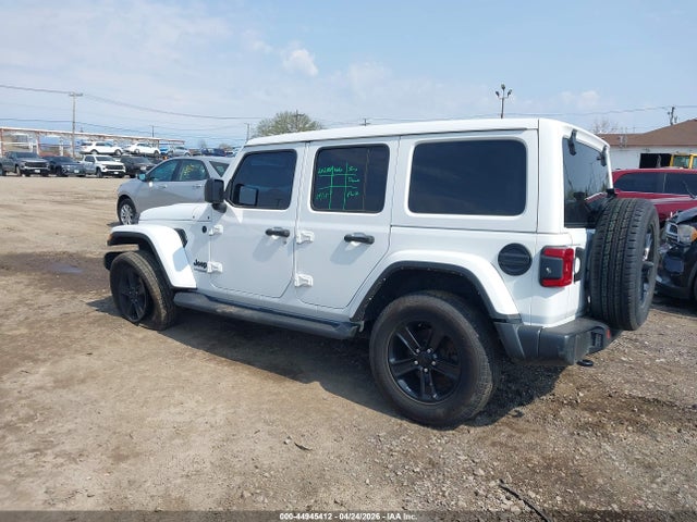 44945412 :رقم المزاد ، 1C4HJXEN8MW807883 vin ، 2021 Jeep Wrangler Unlimited Sahara Altitude 4x4 مزاد بيع