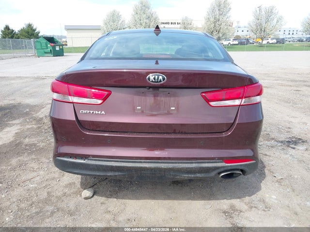2018 Kia Optima Lx მანქანა იყიდება აუქციონზე, vin: 5XXGT4L38JG265977, აუქციონის ნომერი: 44945447