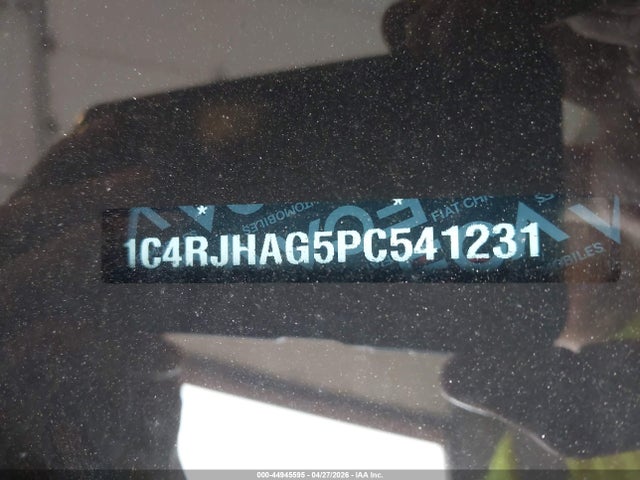 2023 Jeep Grand Cherokee Altitude 4x4 მანქანა იყიდება აუქციონზე, vin: 1C4RJHAG5PC541231, აუქციონის ნომერი: 44945595