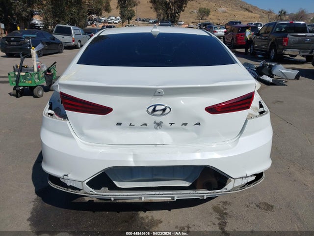 Продаж на аукціоні авто 2019 Hyundai Elantra Sel, vin: 5NPD84LF0KH492987, номер лоту: 44945606