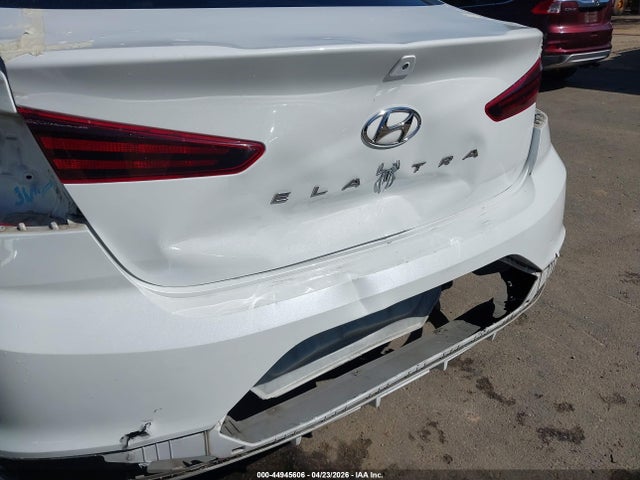 Продаж на аукціоні авто 2019 Hyundai Elantra Sel, vin: 5NPD84LF0KH492987, номер лоту: 44945606