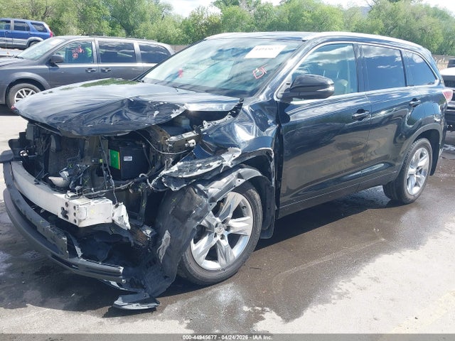 Toyota Highlander Limited V6 2015 5TDDKRFH2FS076385 Image 2
