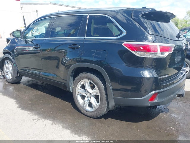 Toyota Highlander Limited V6 2015 5TDDKRFH2FS076385 Image 3