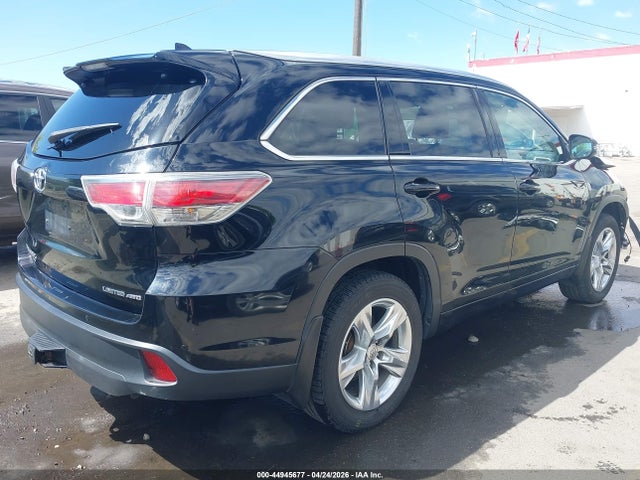Toyota Highlander Limited V6 2015 5TDDKRFH2FS076385 Image 4