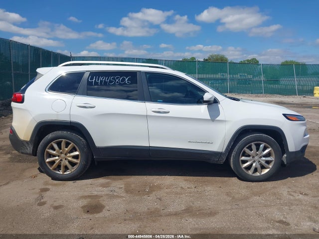 Продажа на аукционе авто 2017 Jeep Cherokee Limited 4x4, vin: 1C4PJMDB4HW637335, номер лота: 44945806