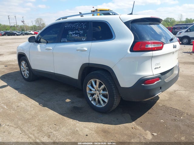 Продажа на аукционе авто 2017 Jeep Cherokee Limited 4x4, vin: 1C4PJMDB4HW637335, номер лота: 44945806