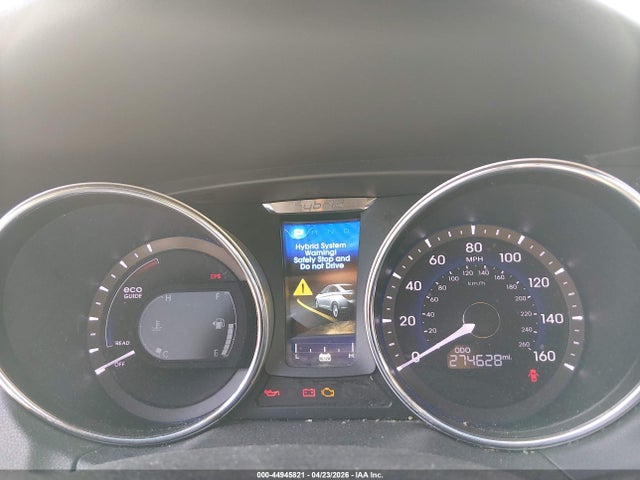 44945821 :رقم المزاد ، KMHEC4A4XDA091635 vin ، 2013 Hyundai Sonata Hybrid Limited مزاد بيع