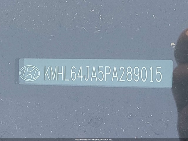 44945919 :رقم المزاد ، KMHL64JA5PA289015 vin ، 2023 Hyundai Sonata Sel مزاد بيع