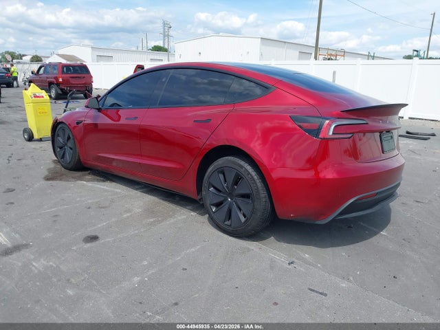 Aukcja sprzedaży 2025 Tesla Model 3 Long Range Rear-wheel Drive/standard Rear-wheel Drive, vin: 5YJ3E1EA3SF953070, numer aukcji: 44945935