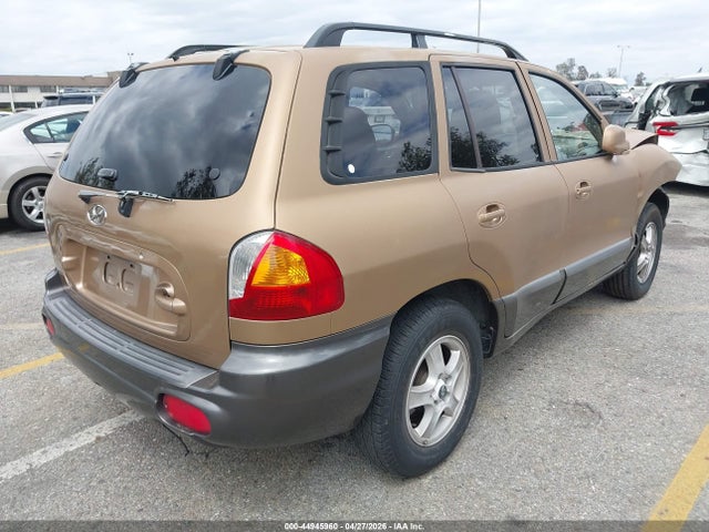 2004 Hyundai Santa Fe Gls მანქანა იყიდება აუქციონზე, vin: KM8SC13D14U657324, აუქციონის ნომერი: 44945960