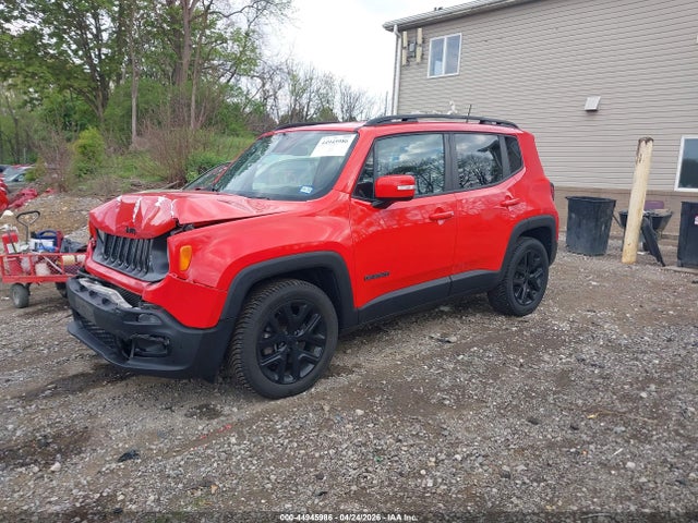2018 Jeep Renegade Altitude Fwd მანქანა იყიდება აუქციონზე, vin: ZACCJABB9JPH97116, აუქციონის ნომერი: 44945986