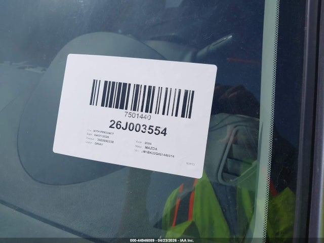 Aukcja sprzedaży 2006 Mazda Mazda3 I, vin: JM1BK32G461440014, numer aukcji: 44946089
