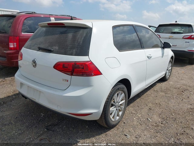 Продажа на аукционе авто 2016 Volkswagen Golf Tsi S 2-door, vin: 3VW817AU6GM009719, номер лота: 44946132
