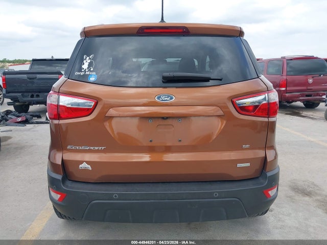 Aukcja sprzedaży 2018 Ford Ecosport Se, vin: MAJ3P1TE9JC160809, numer aukcji: 44946201