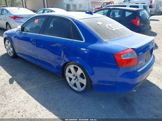 Продажа на аукционе авто 2004 Audi S4 4.2, vin: WAUPL58E84A079062, номер лота: 44946205
