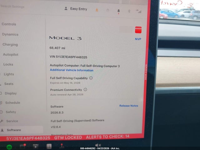 Tesla Model 3 Rear-wheel Drive 2023 5YJ3E1EA6PF448325 Image 7