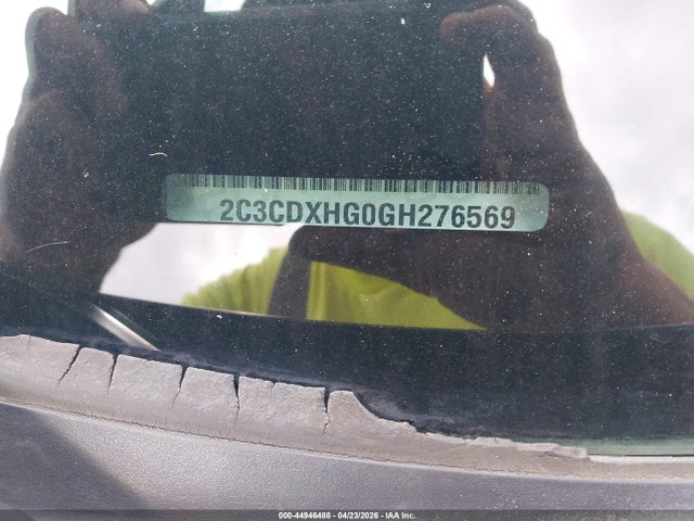 2016 Dodge Charger Sxt მანქანა იყიდება აუქციონზე, vin: 2C3CDXHG0GH276569, აუქციონის ნომერი: 44946488