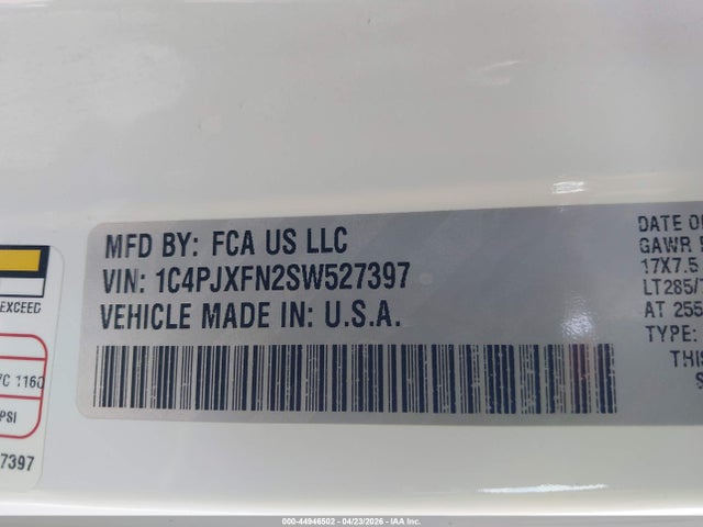 Aukcja sprzedaży 2025 Jeep Wrangler 4-door Rubicon 4x4, vin: 1C4PJXFN2SW527397, numer aukcji: 44946502