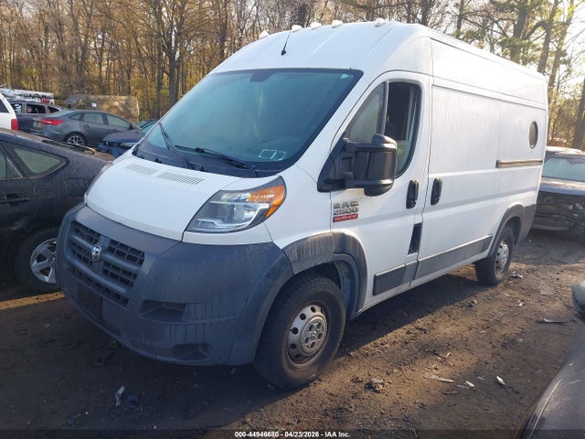 Продаж на аукціоні авто 2017 Ram Promaster 2500 High Roof 136 Wb, vin: 3C6TRVCG4HE548716, номер лоту: 44946680