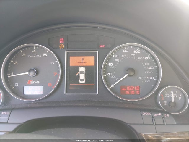 Aukcja sprzedaży 2005 Audi S4 4.2, vin: WAUPL68EX5A058415, numer aukcji: 44946681