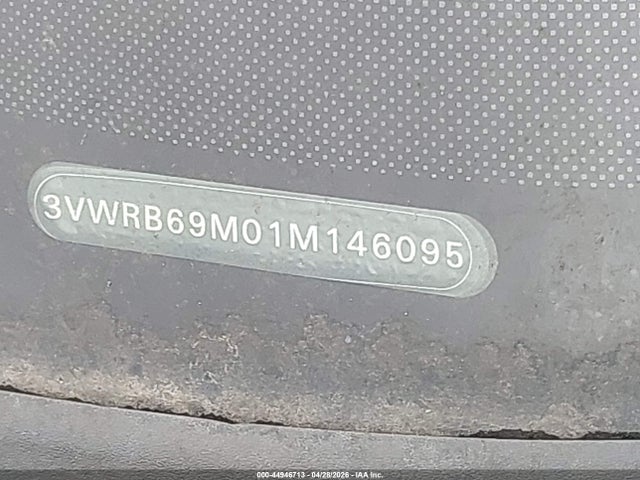 44946713 :رقم المزاد ، 3VWRB69M01M146095 vin ، 2001 Volkswagen Jetta Gl مزاد بيع