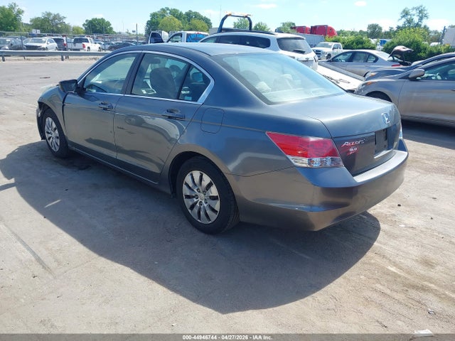 44946744 :رقم المزاد ، 1HGCP2F30AA038637 vin ، 2010 Honda Accord 2.4 Lx مزاد بيع
