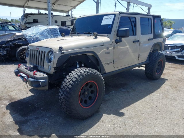2016 Jeep Wrangler Unlimited 75th Anniversary მანქანა იყიდება აუქციონზე, vin: 1C4BJWEG2GL314983, აუქციონის ნომერი: 44946747