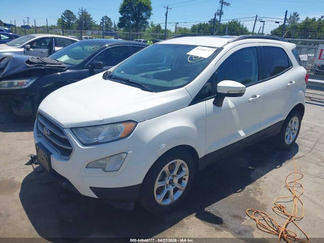 Продажа на аукционе авто 2018 Ford Ecosport Se, vin: MAJ3P1TE3JC205369, номер лота: 44946777