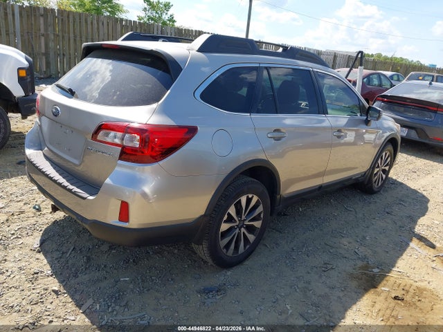 2015 Subaru Outback 2.5i Limited მანქანა იყიდება აუქციონზე, vin: 4S4BSBNC1F3345901, აუქციონის ნომერი: 44946822