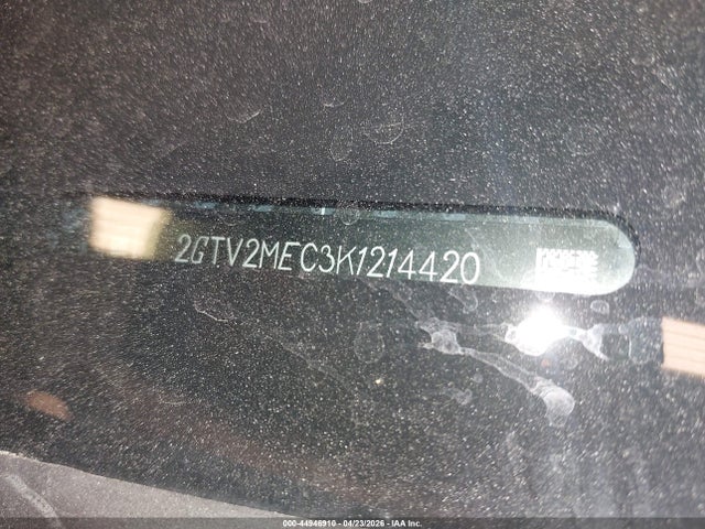 44946910 :رقم المزاد ، 2GTV2MEC3K1214420 vin ، 2019 Gmc Sierra 1500 Limited Sle مزاد بيع
