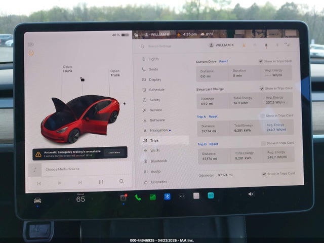 5YJ3E1EB5MF858912 Tesla Model 3 Long Range Dual Motor All-wheel Drive