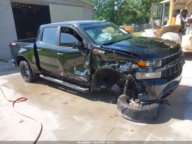 44946932 :رقم المزاد ، 1GCPYCEF2MZ239489 vin ، 2021 Chevrolet Silverado 1500 4wd  Short Bed Custom Trail Boss مزاد بيع