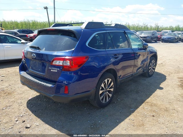 44946961 :رقم المزاد ، 4S4BSALC2F3318283 vin ، 2015 Subaru Outback 2.5i Limited مزاد بيع