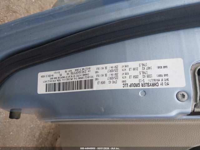 Продаж на аукціоні авто 2013 Chrysler Town & Country Touring, vin: 2C4RC1BG4DR737356, номер лоту: 44946988
