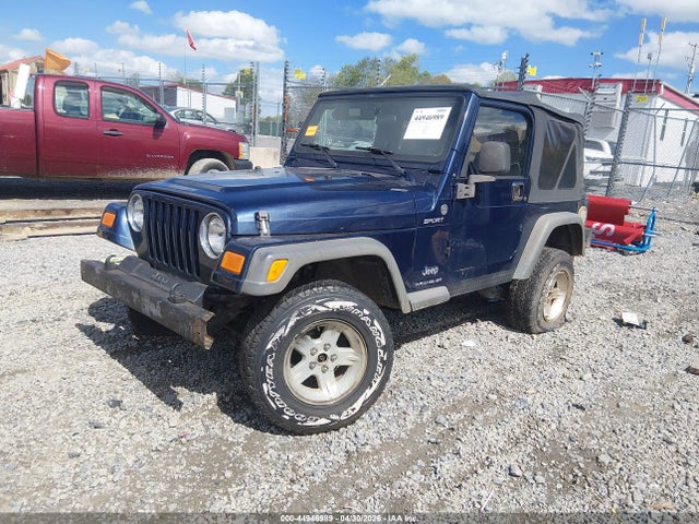 Продаж на аукціоні авто 2006 Jeep Wrangler Sport, vin: 1J4FA49SX6P745755, номер лоту: 44946989