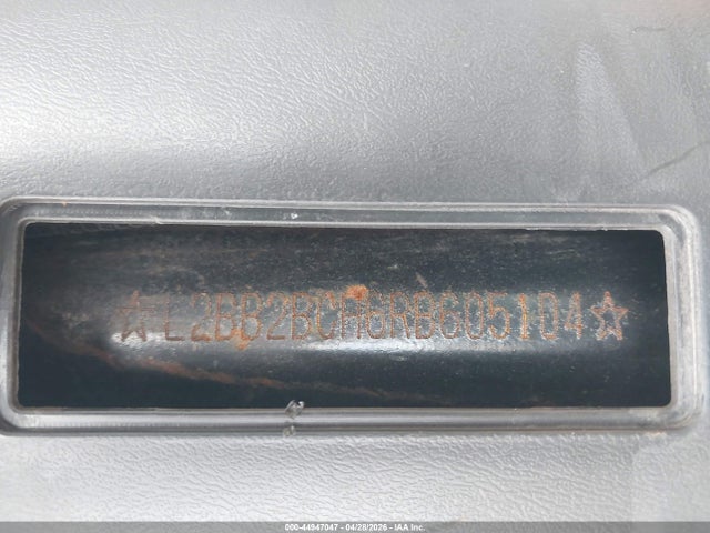 Продажа на аукционе авто 2024 Other Other, vin: L2BB2BCH6RB605104, номер лота: 44947047