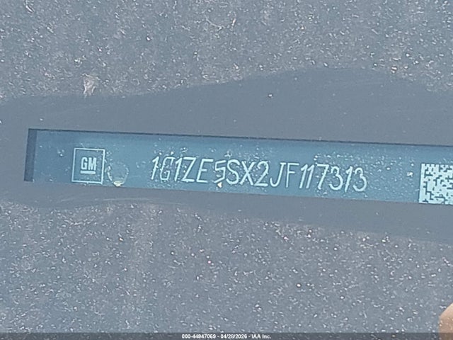 Продажа на аукционе авто 2018 Chevrolet Malibu Premier, vin: 1G1ZE5SX2JF117313, номер лота: 44947069