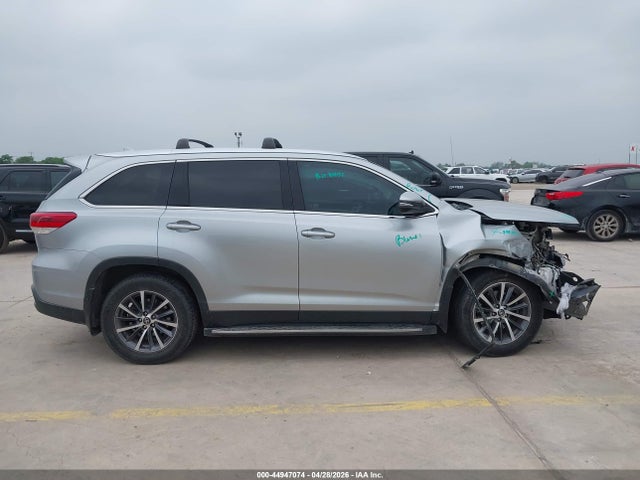 44947074 :رقم المزاد ، 5TDJZRFH9KS620034 vin ، 2019 Toyota Highlander Xle مزاد بيع