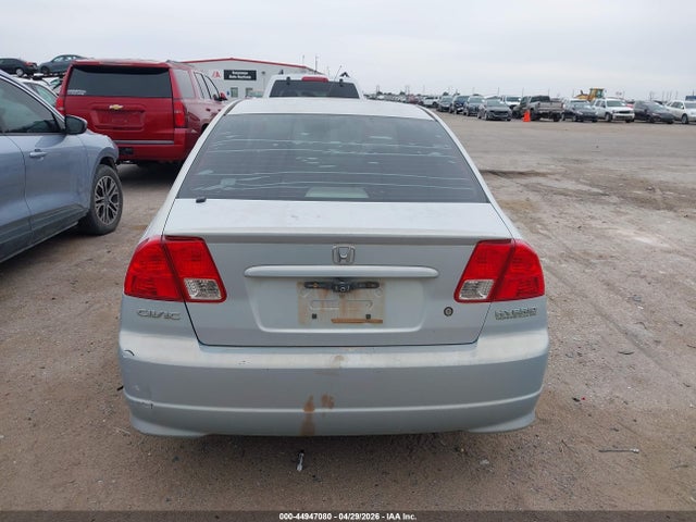 2005 Honda Civic Hybrid მანქანა იყიდება აუქციონზე, vin: JHMES96635S026635, აუქციონის ნომერი: 44947080