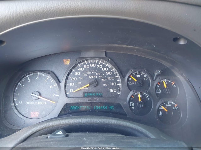 44947130 :رقم المزاد ، 1GNDT13S632293298 vin ، 2003 Chevrolet Trailblazer Lt مزاد بيع