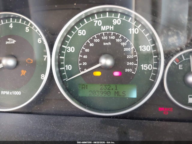 44947179 :رقم المزاد ، SAJEA51D83XD44497 vin ، 2003 Jaguar X-type 2.5 مزاد بيع
