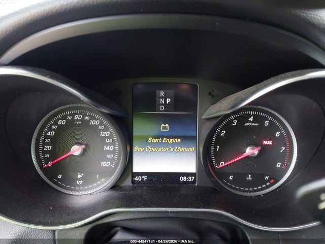 44947181 :رقم المزاد ، WDC0G4KB4K1001290 vin ، 2019 Mercedes-benz Glc 300 4matic مزاد بيع